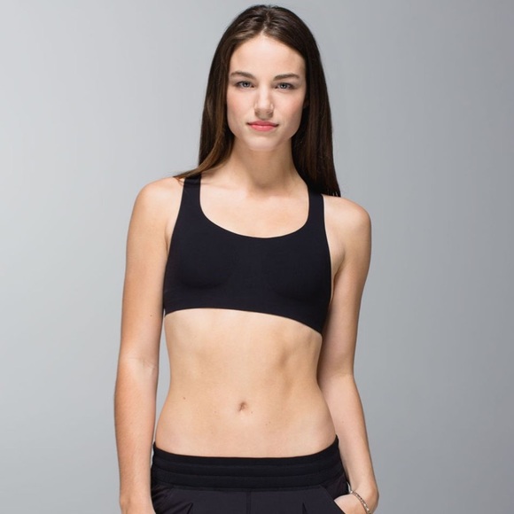 lululemon athletica Other - Lululemon Itty Bracer Bra Sports Bra Black